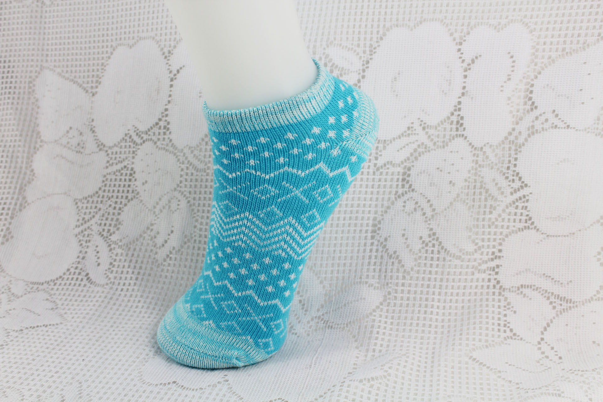 条纹女船袜 全棉 浅口可爱条纹点花超短袜子 短款女袜厂家批发