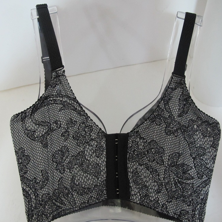 2014年春夏新款 调整型刺绣文胸女士内衣 薄款 侧收副乳胸罩