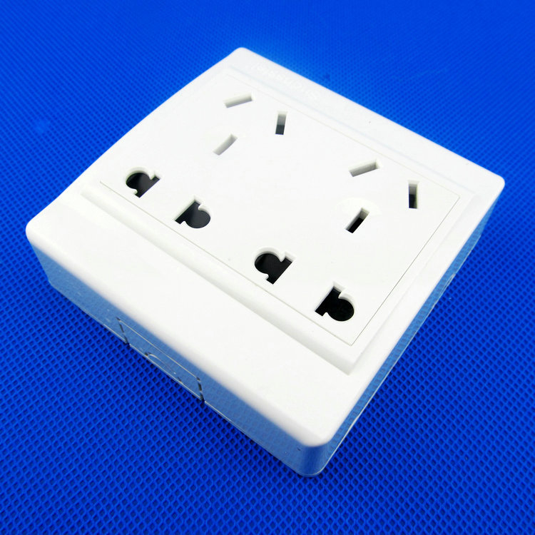 二位二极带三极带多功能10a插座112 (6)