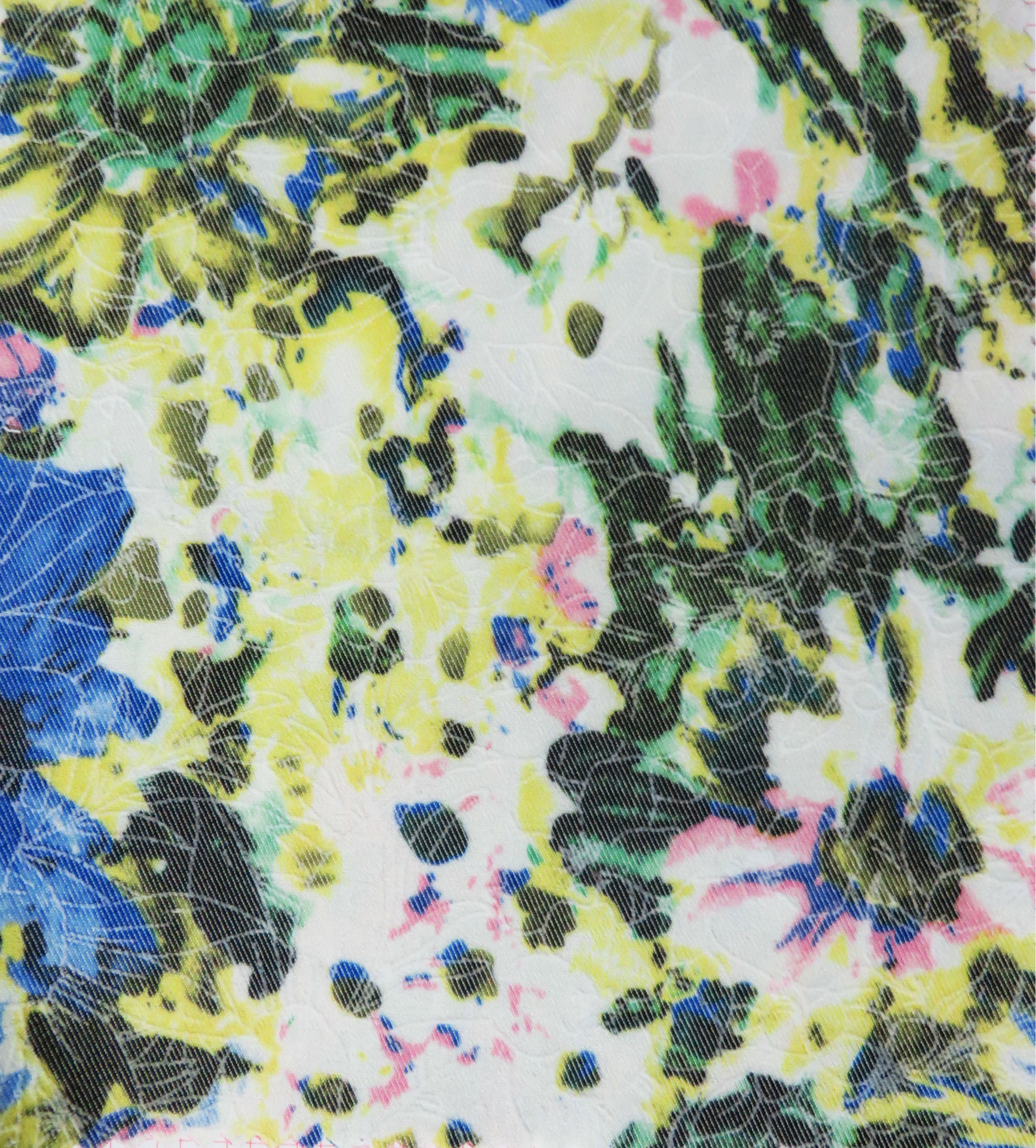 赛洛纺印花发泡 复合面料 转移印花 连衣裙裤装面料 印花面料