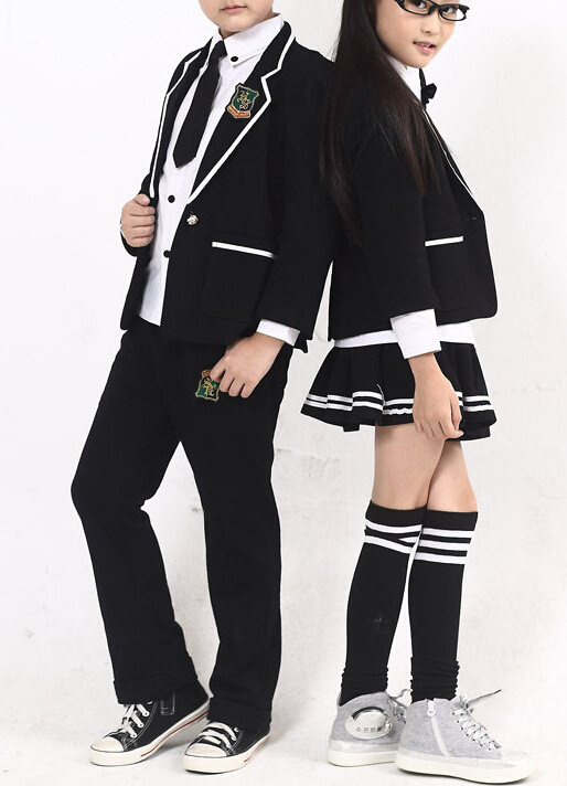 中小学生校服厂家直销批发韩版贵族学校春秋季校服套装幼儿园园服