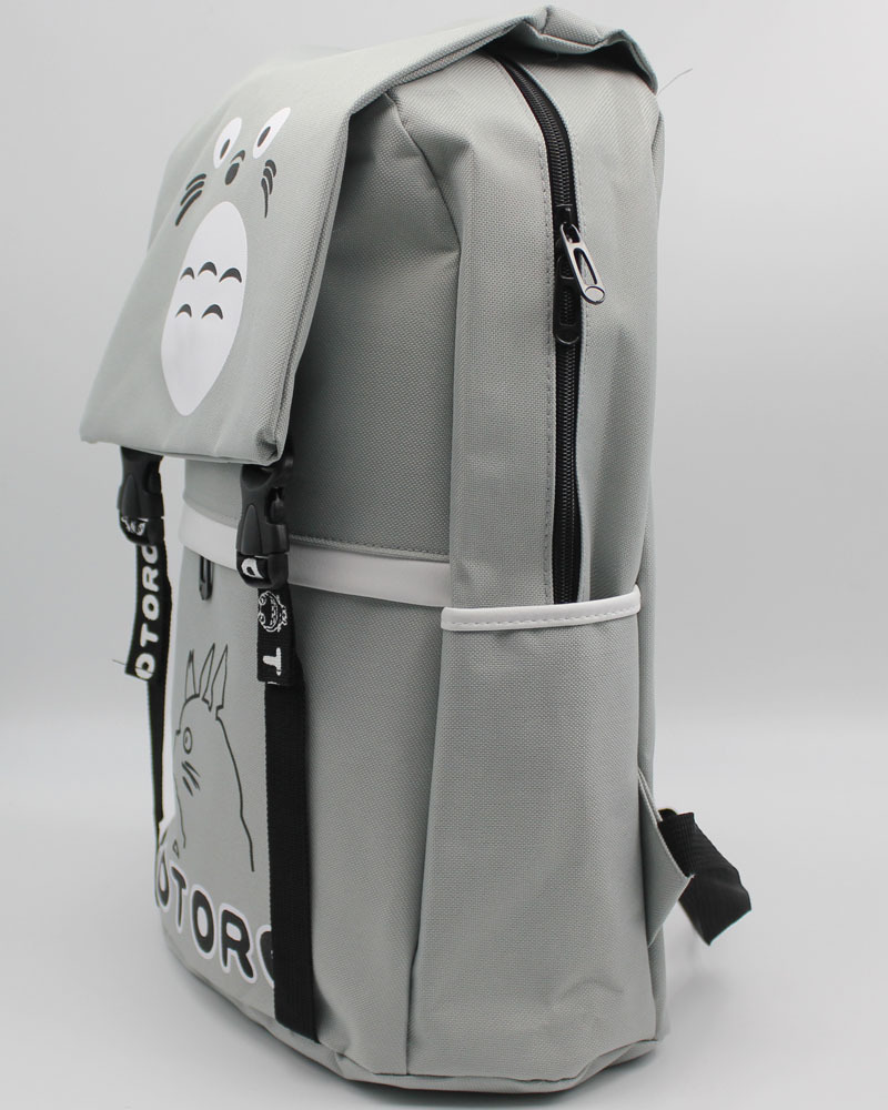 【龙猫双肩包宫崎骏帆布双肩包 外贸出口包 火影我爱人类英雄联盟包】