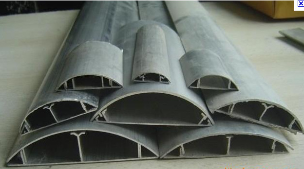 厂家直销 10号 12号铝合金地板线槽,圆弧地面线槽,氧化喷漆加工