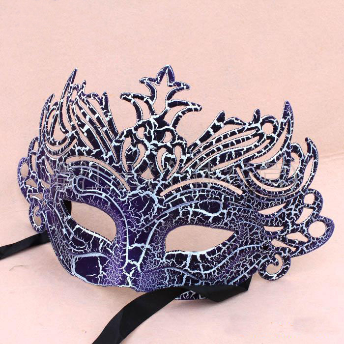 经典款 镀光金粉皇冠男士舞会面具 7色可选