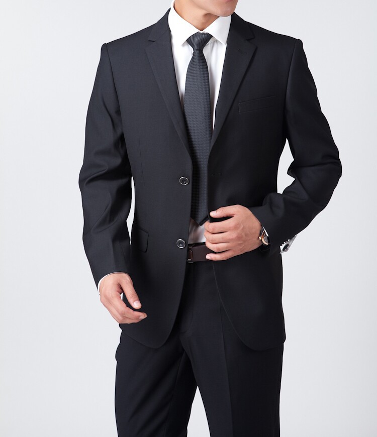 网络管理岗位求职 厂家高端定制 商务男士正装套装 酒店管理职业正装