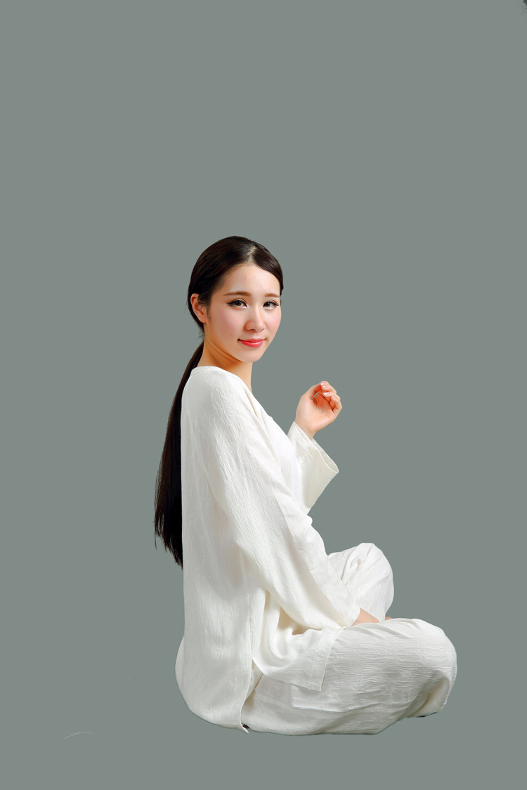 批发定做秋季新款禅修服 修身打坐瑜伽服厂家直销女士运动套装