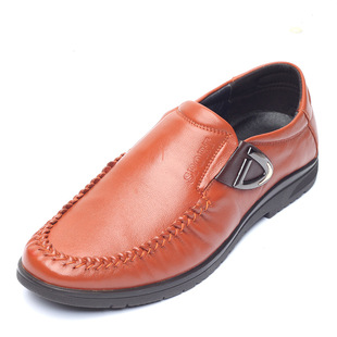 金螳螂新款头层牛皮男鞋真皮男士板鞋时尚潮流休闲商务男鞋低帮鞋