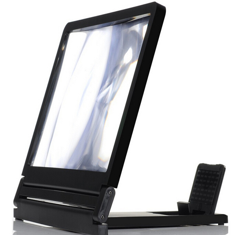 手机放大镜折叠便携式手机屏幕高清放大器 手机支架适合各种手机