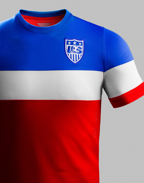 世界 杯新款美国队主客场球衣高品质足球服