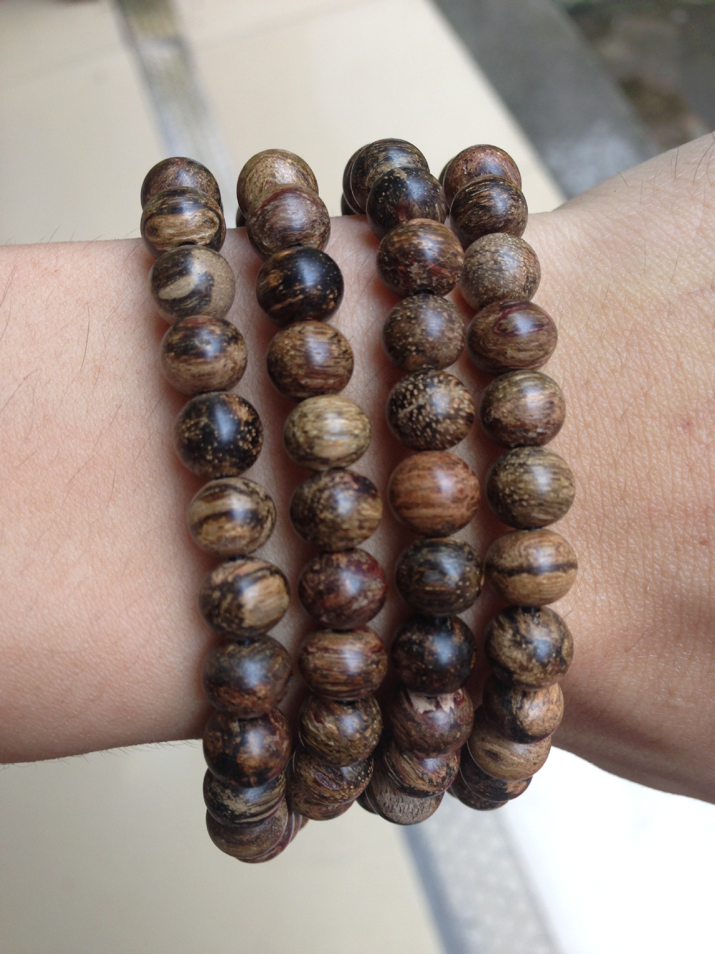 天然越南奇楠沉香108颗念珠 全国 收藏佳品 保真