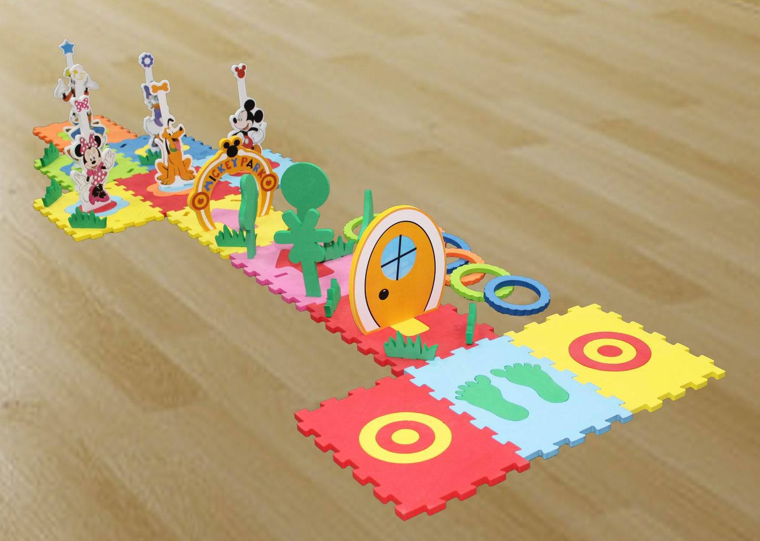 disney迪士尼儿童diy拼装玩具米奇形象幸运套圈jhjs008-2