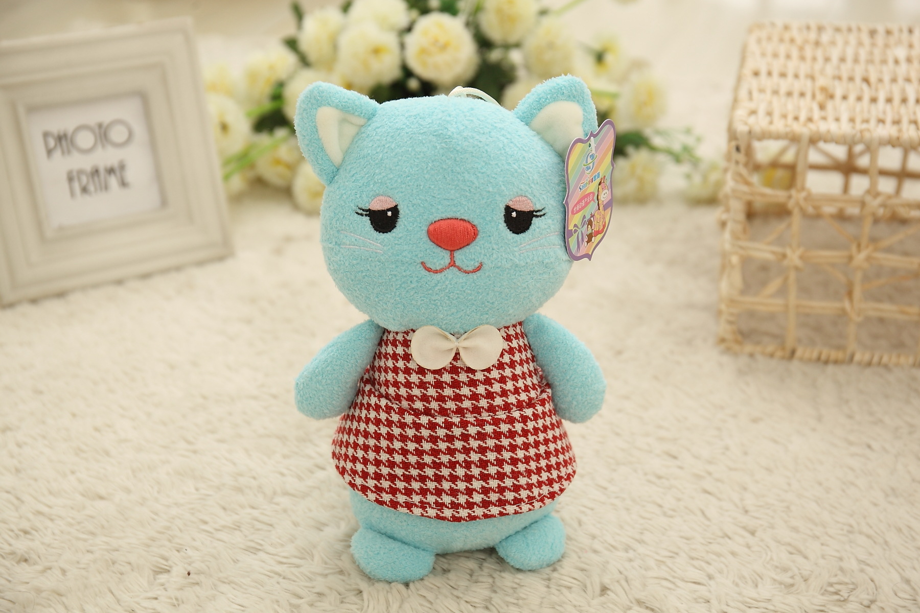 2015新款毛绒玩具爪机布偶公仔娃娃情侣猫送女生创意可定制