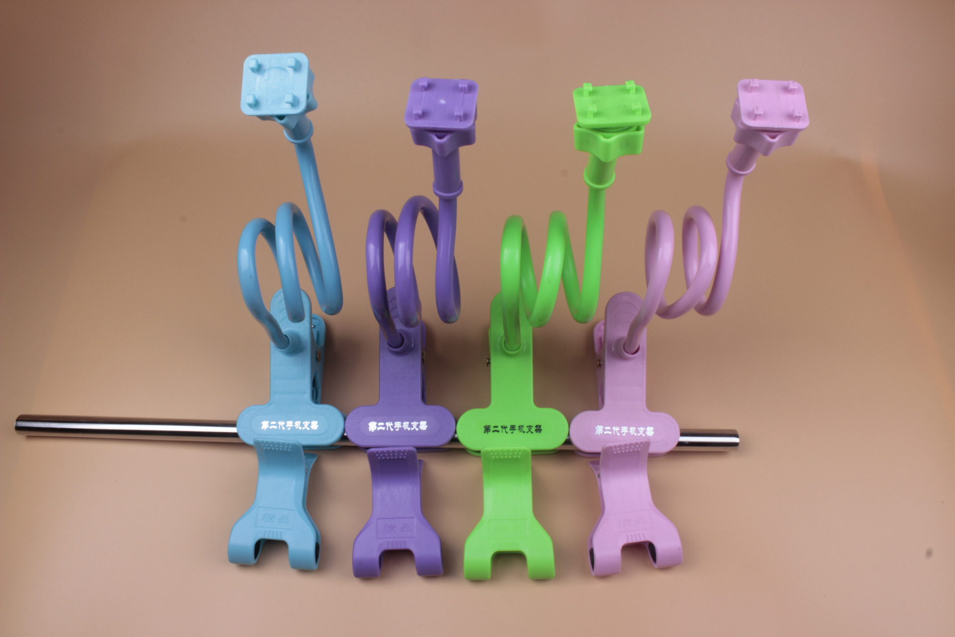 超软铝镁合金手机支架 懒人手机床上支架 多功能床头支架通用