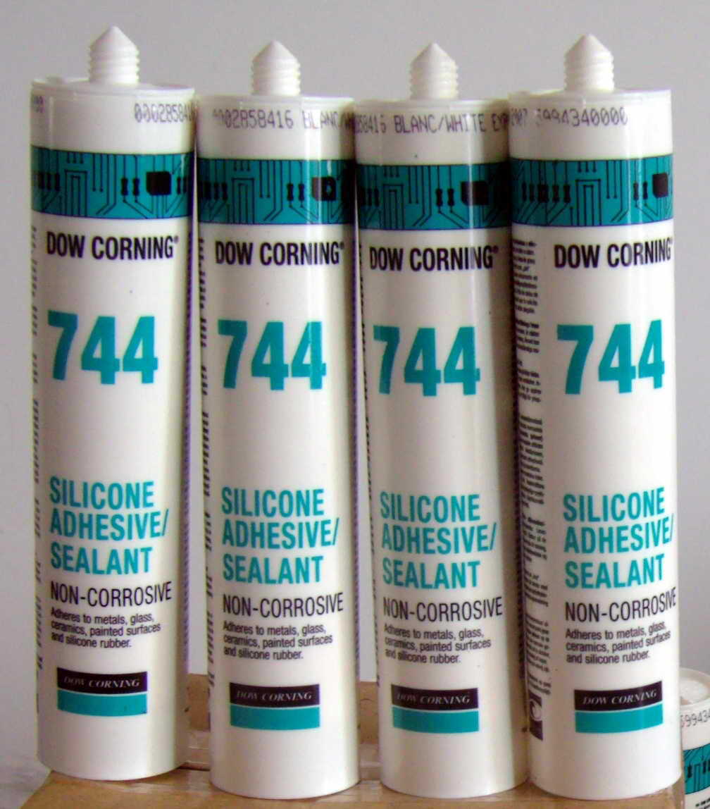 美国原装道康宁dc744 高强度密封胶 耐高温密封胶 硅铜密封胶