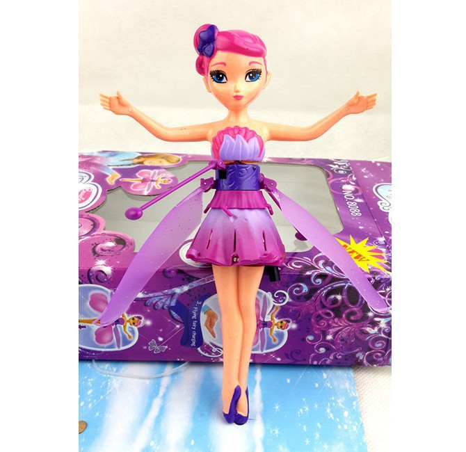 礼品益智玩具遥控感应飞天仙子 感应飞天小仙女 旋转小飞仙