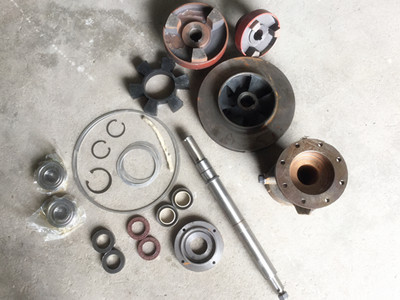 最低批发常州第一热油泵厂原装配件·离心泵专用铝垫圈45-90kw