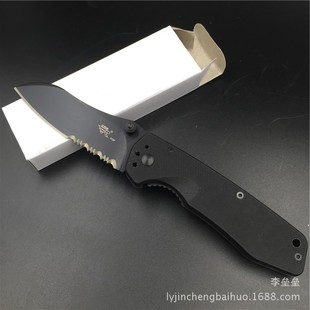 正品三刃木水果刀913p老款锯齿户外折叠刀 小钢刀 全网最低价