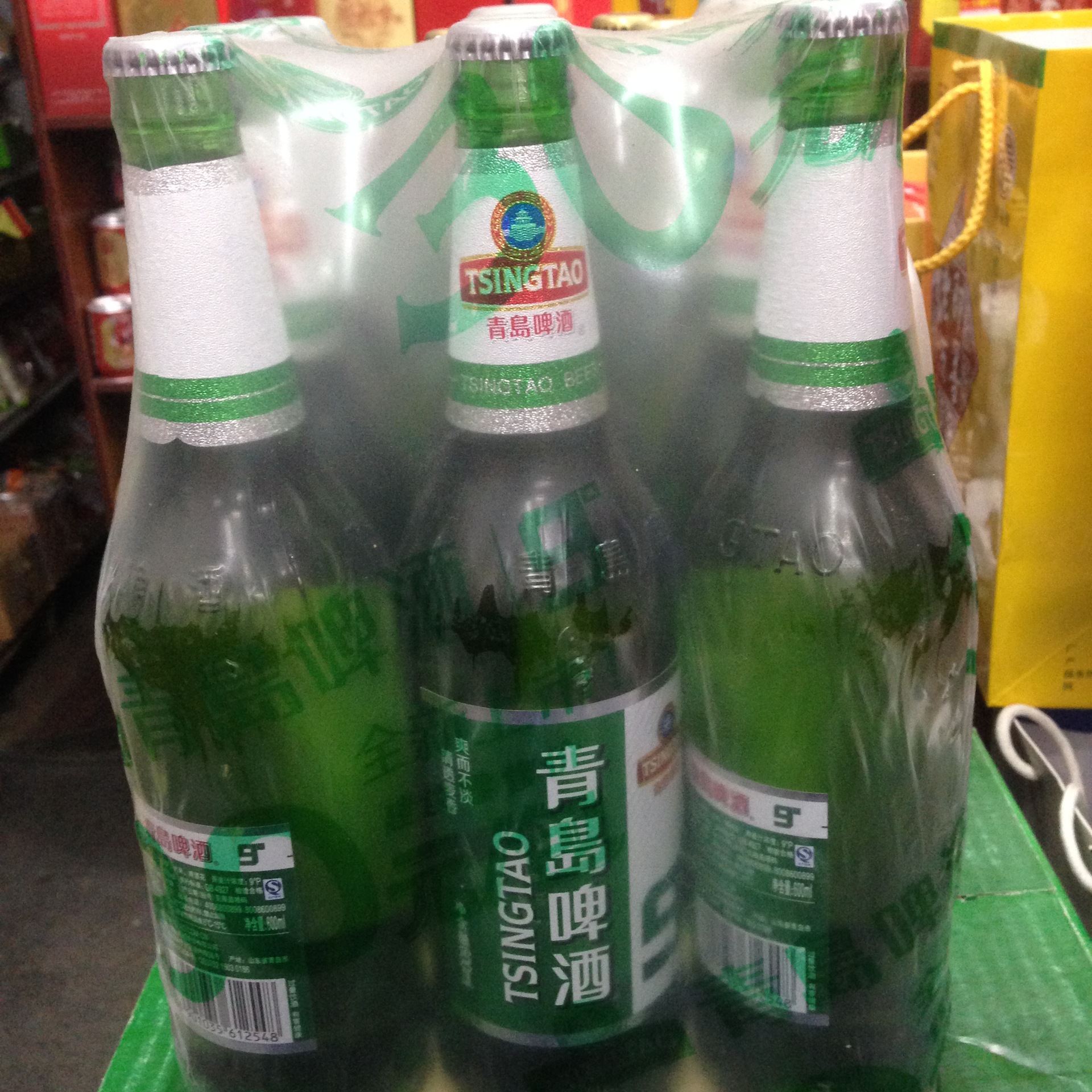 青岛崂山精品啤酒9瓶装批发各种青岛啤酒真正的好啤酒/欢迎来电