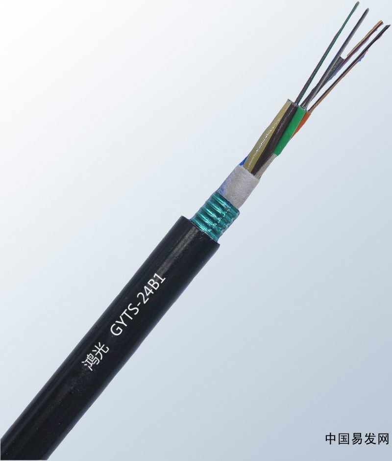 厂家直销量大从优  鸿光光缆   gyts  室外光光纤缆