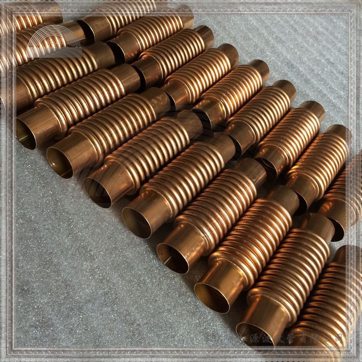 铜波纹管 6分螺母水管 覆盖亚罗弗保温管保温层