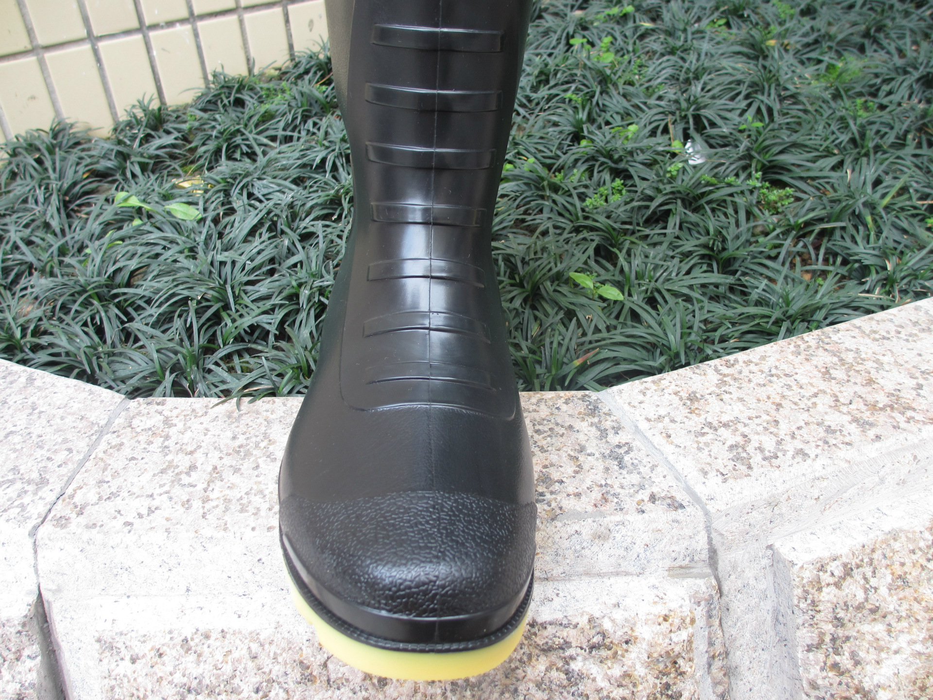 三防工矿军警雨鞋 男高筒劳保水鞋 橡胶底劳保雨靴详情 - 中国供应商