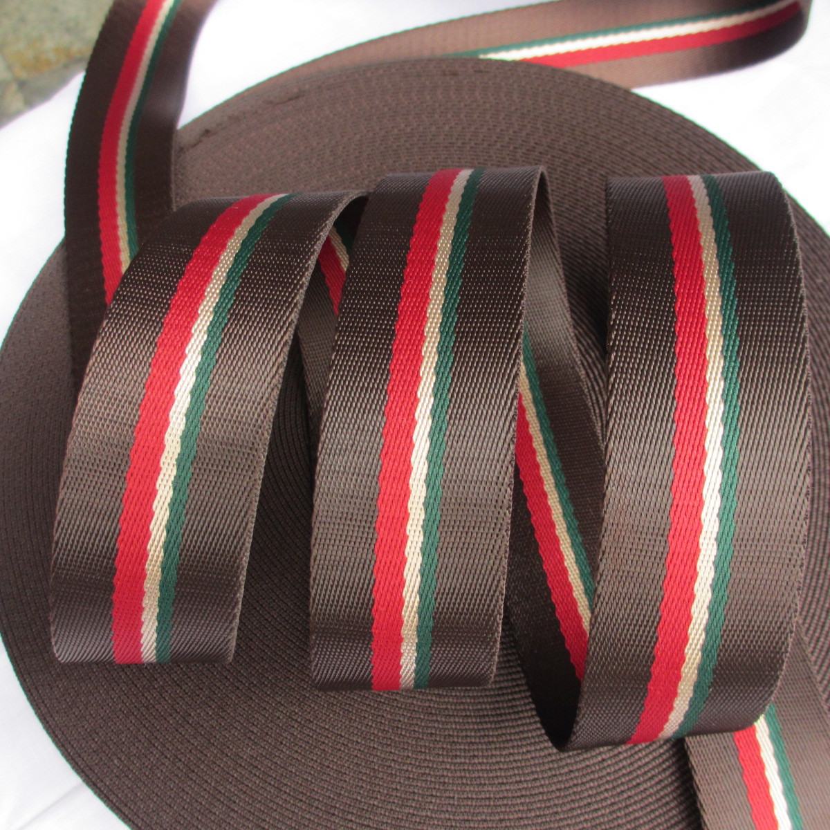 尼龙条纹加密织带 箱包织带 捆绑带 背包紧密带