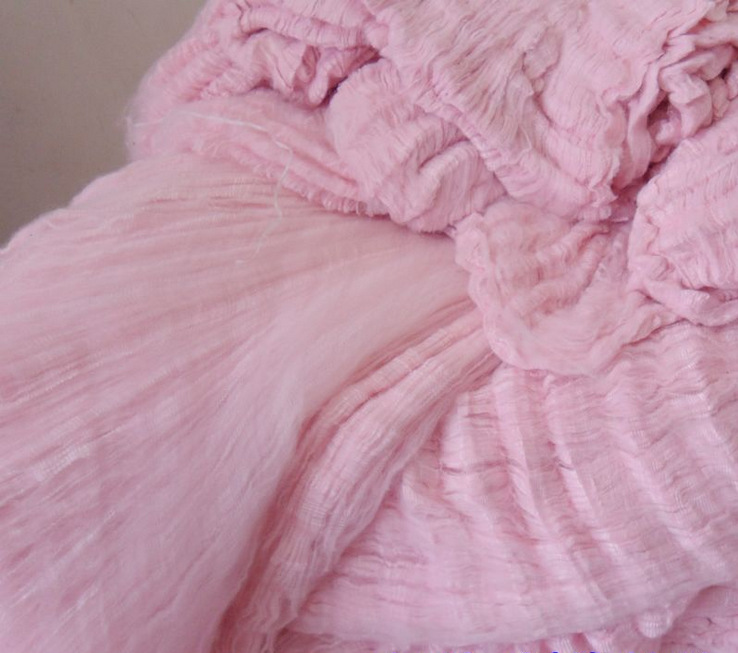 厂家直销云丝棉化纤长丝 绗缝机加工被子填充物