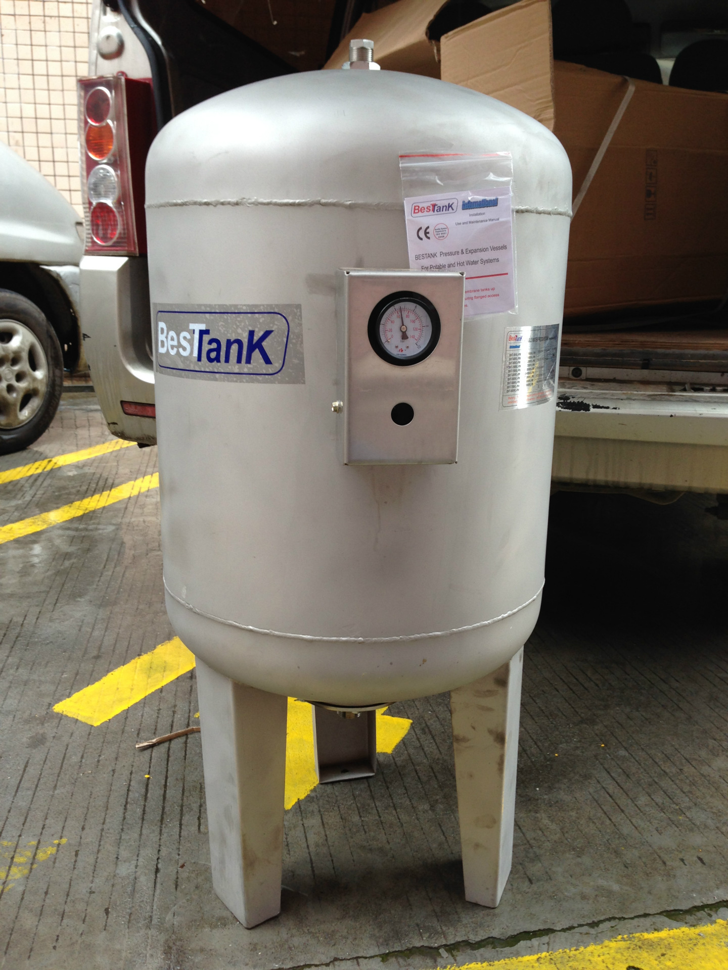 304不锈钢压力罐 316不锈钢气压罐 抛光拉丝不锈钢稳压罐