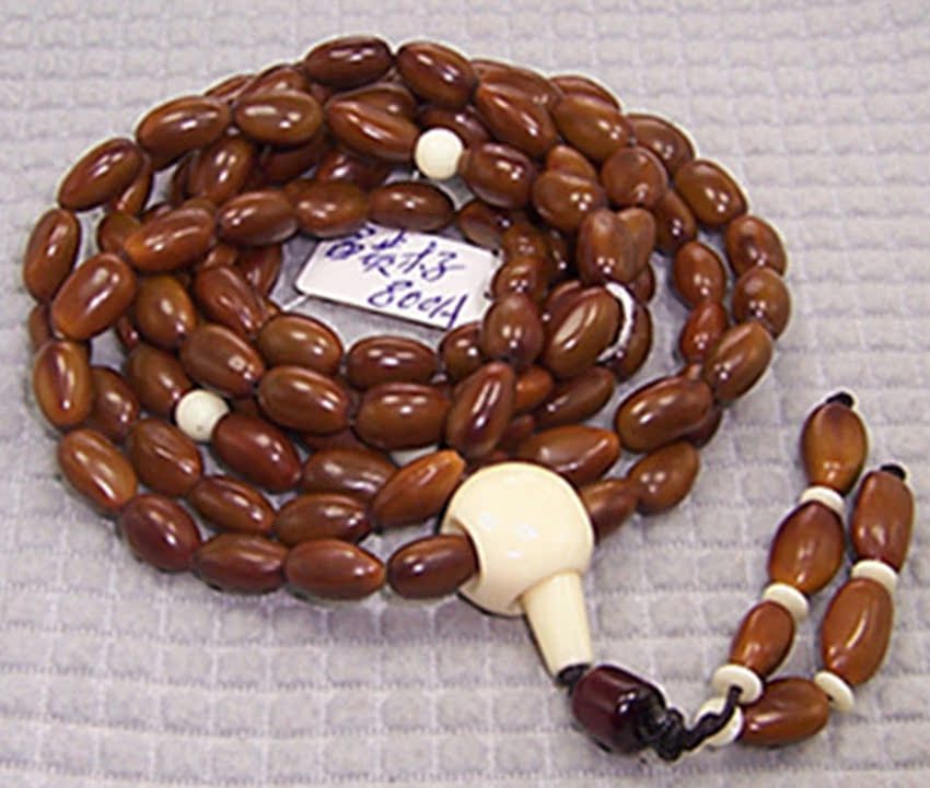 天然吉祥原色富贵籽富贵子菩提子 饱满小圆肚手链108颗佛珠念珠