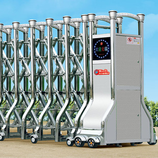 特价批发 电动伸缩门 md-068 小区庭院防盗进户门 可加工定制