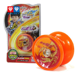 正版奥迪双钻悠悠球火力少年王5赤焰蝎王溜溜球儿童玩具球675808