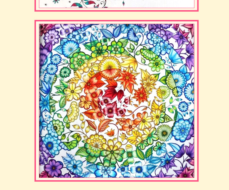 出清83～100元/本 secret garden韩国流行秘密花园涂色填色书 韩文版1