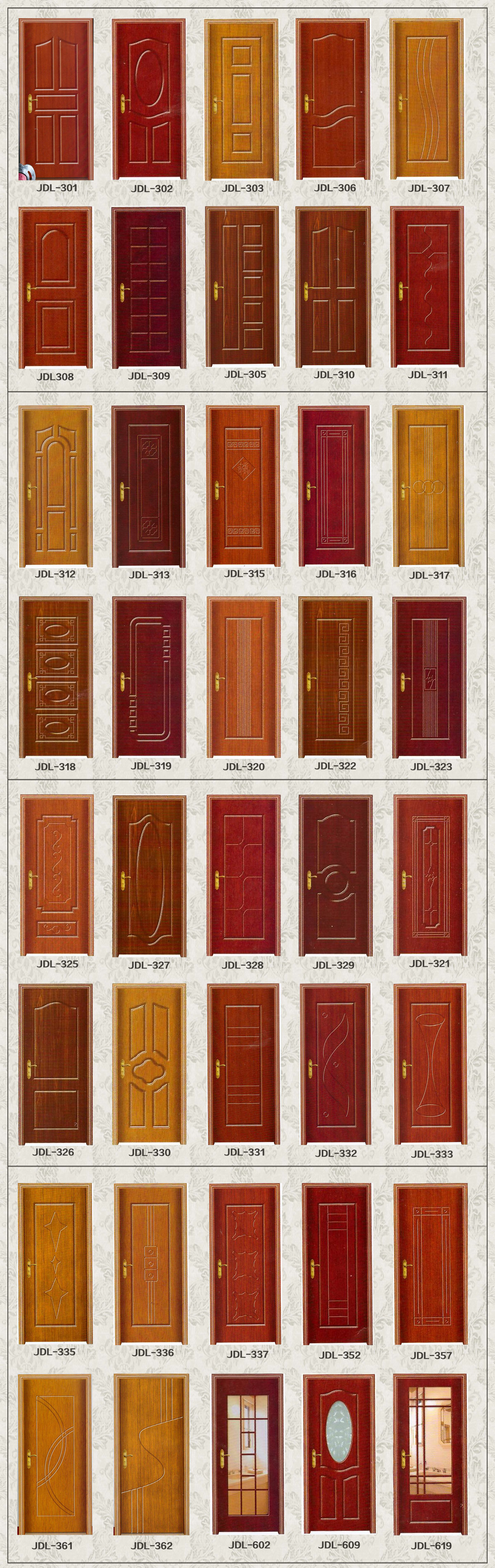 鼎一 厂家直销批量订做pvc复合门 室内套装门 免漆门 房间门