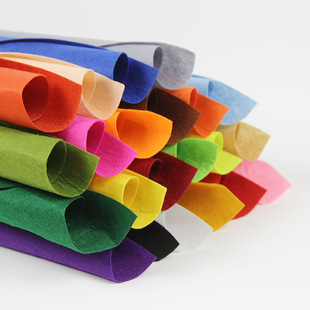 儿童创意手工diy不织布材料 幼儿美工教学无纺布材料批发40*50cm