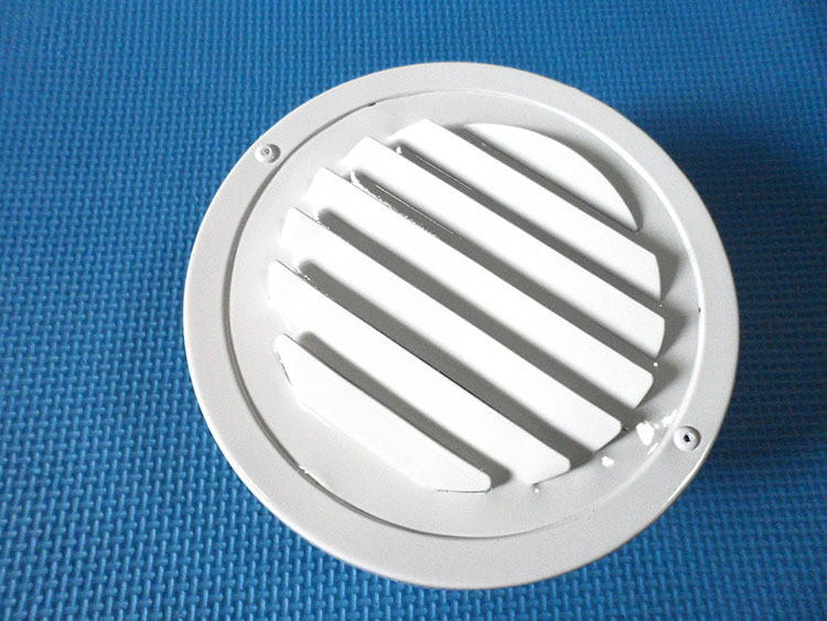 风口-【雷行】厂家专业生产平头铝合金外气口 价格