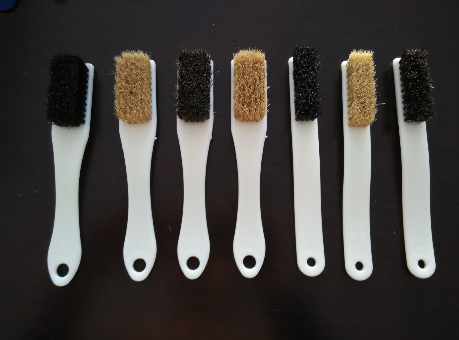 供应古文玩佛珠抛光机杜邦尼龙丝圆盘毛刷 核桃金刚猪鬃毛刷盘