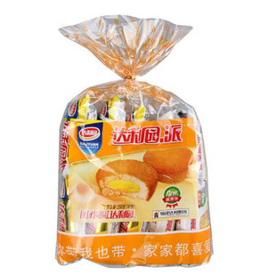达利园派蛋黄味草莓味注心蛋黄派250g*16袋/箱