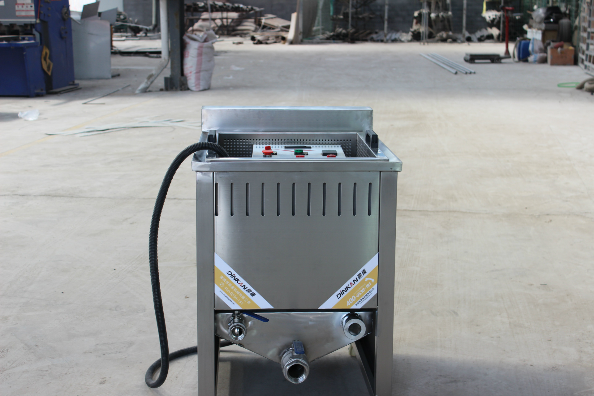 鼎康不锈钢商用油水分离电加热油炸机火爆促销中