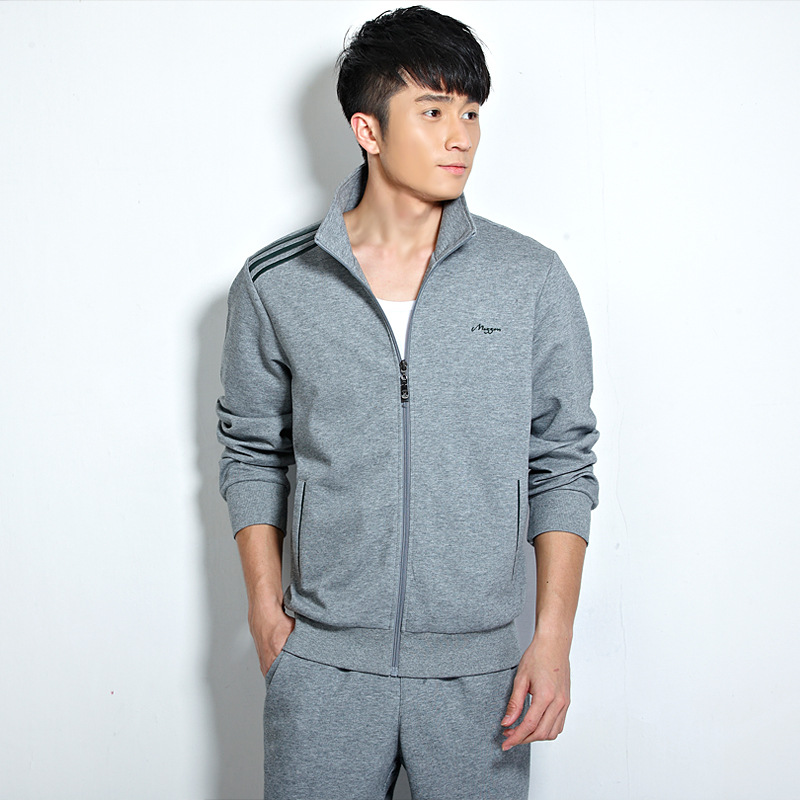 千足龙新款运动服男士运动休闲套装