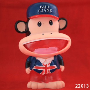 石膏彩绘白坯批发 石膏像白坯批发 儿童彩绘公仔diy 大中小大嘴猴