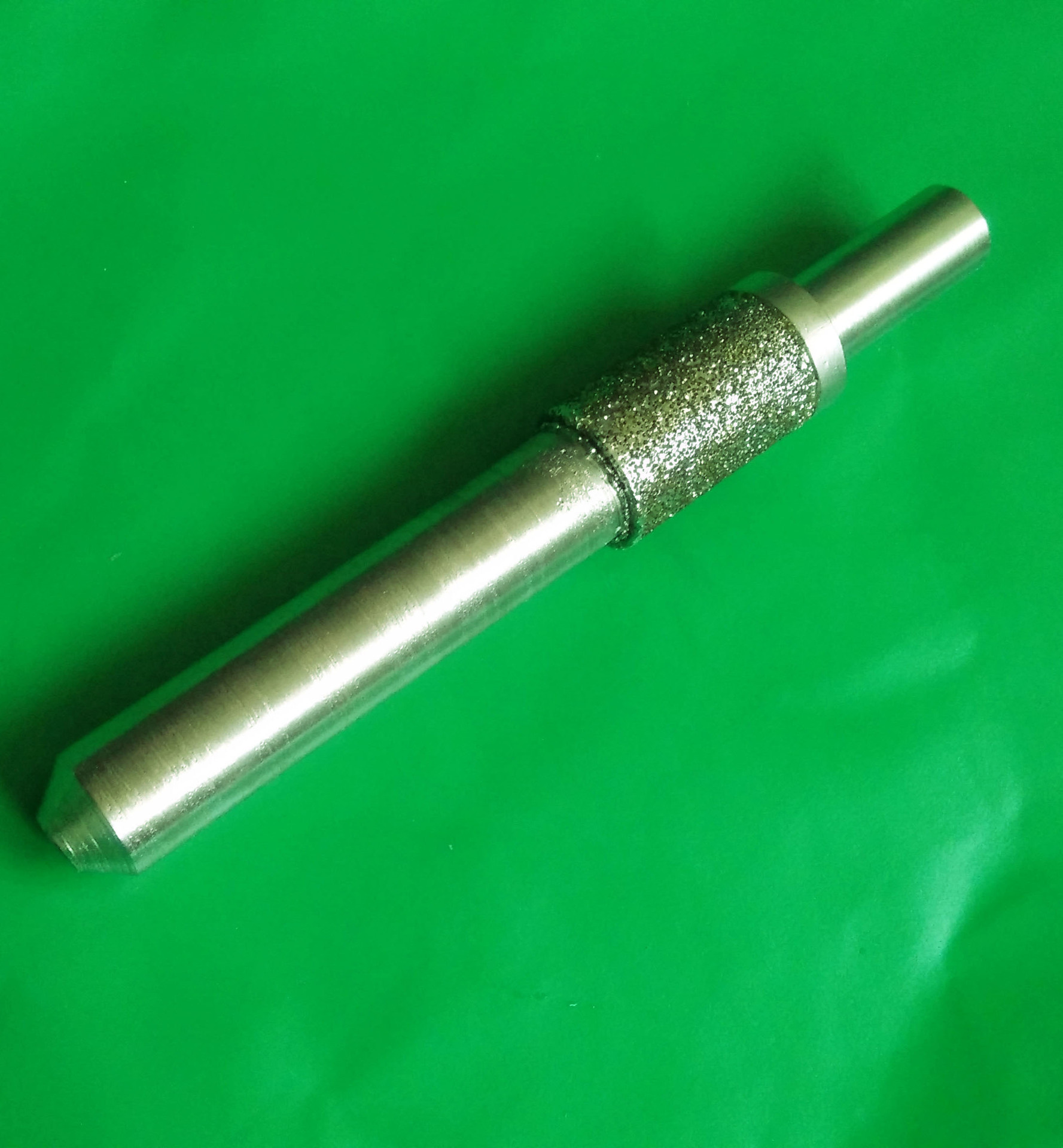 电镀金刚石研磨棒定制电镀钎焊陶瓷砂轮机器配件电镀粗磨修整滚轮