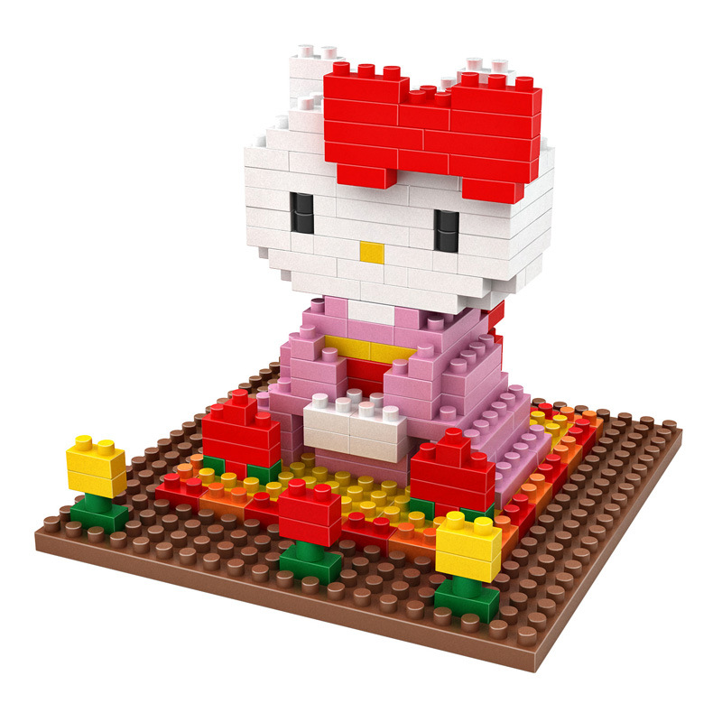 德国俐智loz小颗粒钻石益智积木 9441侦探柯南 塑料拼插组装玩具