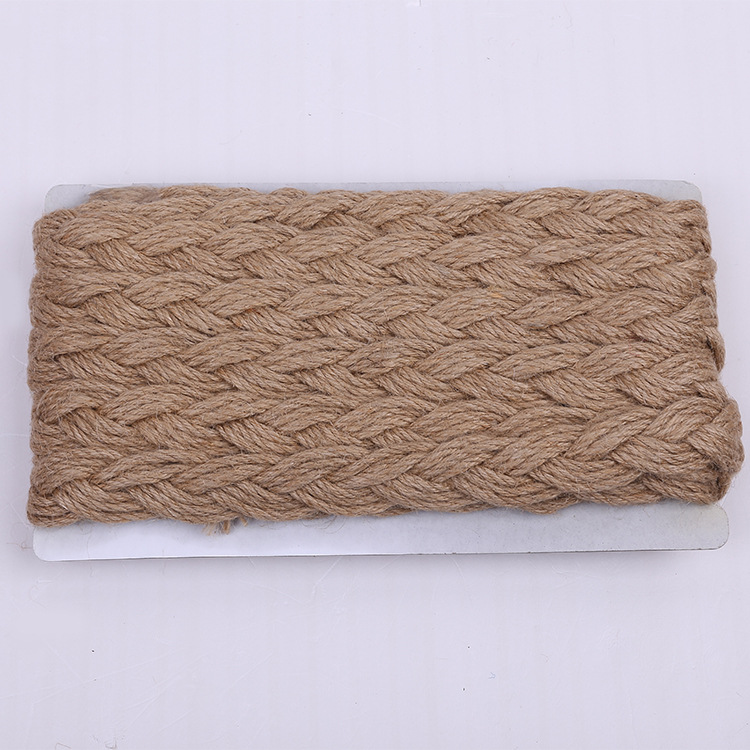 义乌振海 优质黄麻料麻辫子 厂家直销