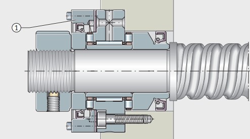 drs50140ina丝杠旋转轴专用密封drs50140