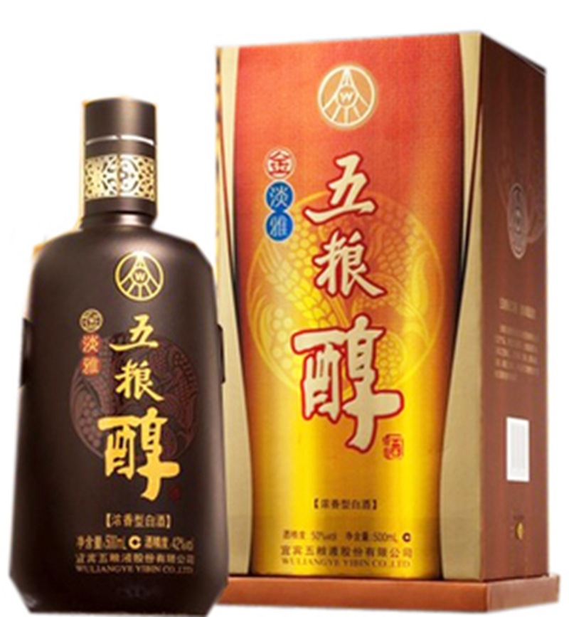 白酒批发 五粮液剑南醇 金淡雅 50度浓香型白酒 质量第一假一赔万