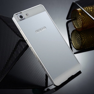 oppo r5金屬殼 手機殼r8107 r5金屬邊框後蓋背板保護套