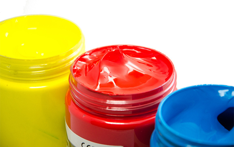 文萃300ml大瓶丙烯颜料防水防晒不掉色 墙绘鞋绘手绘装潢颜料批发