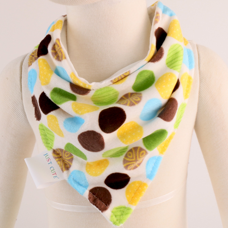 三角巾口水巾 宝宝围兜 春夏内里纯棉 卡思卡厂家批发