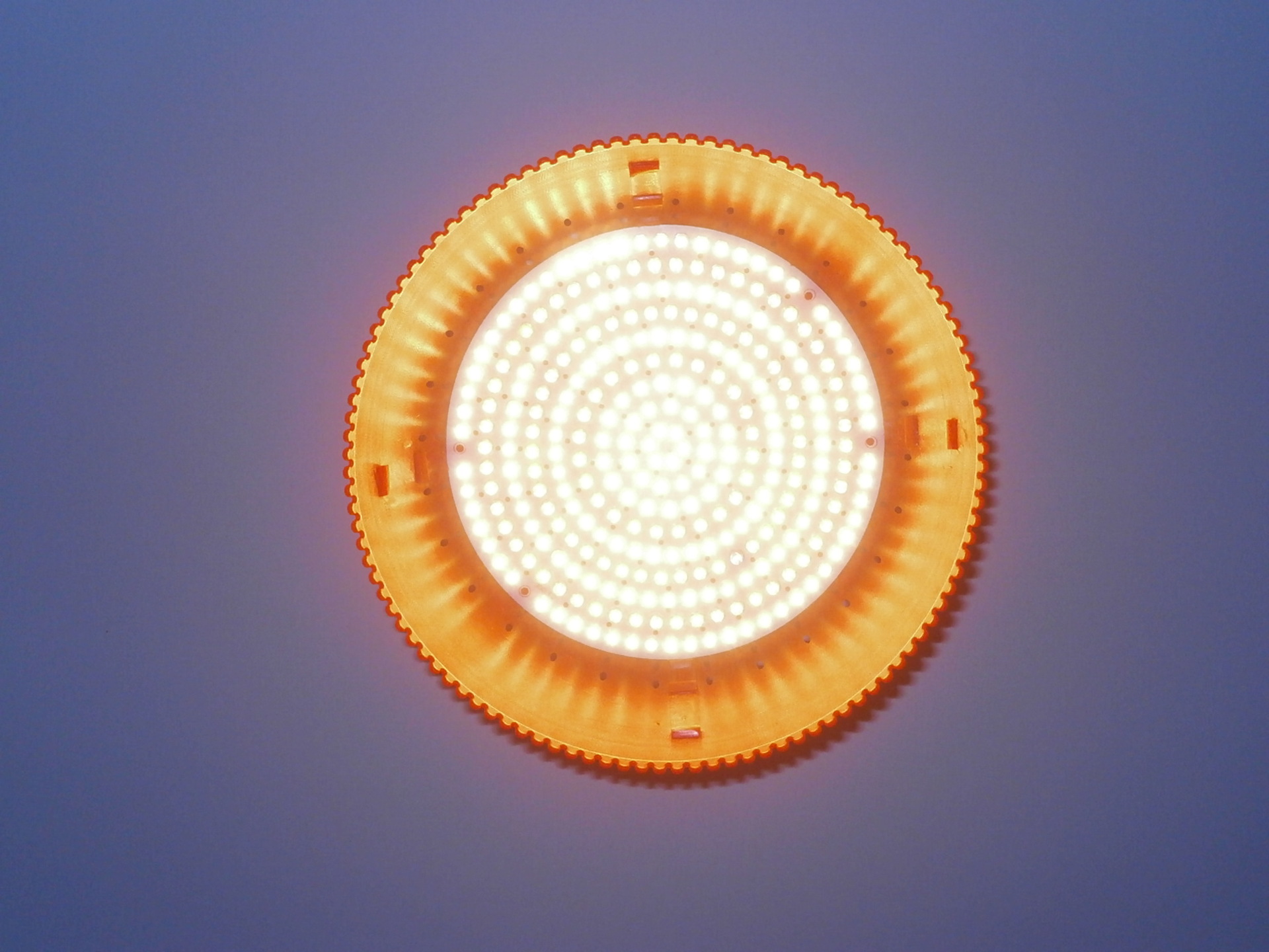 会盟169毫米红壳25瓦led补光灯照明灯超市灯480珠草帽恒流源灯泡