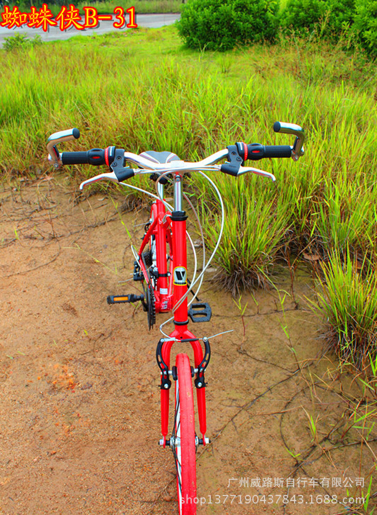 外贸批发自行车 蜘蛛侠b-31单车 赛冠变速自行车 公路车 厂家直销